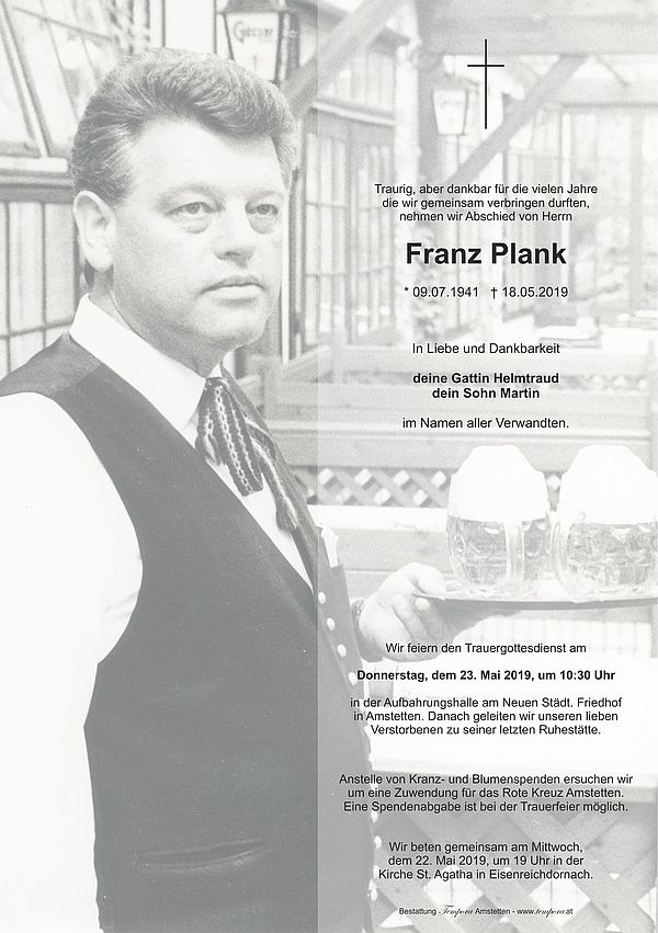 Parte von Franz Plank